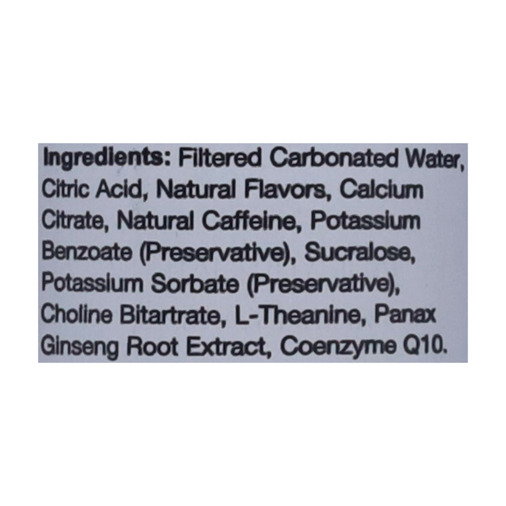 Uptime Energy - Energy Drink Blueberry Pomegranate - Sugar Free - Case of 12-12 Fluid Ounce