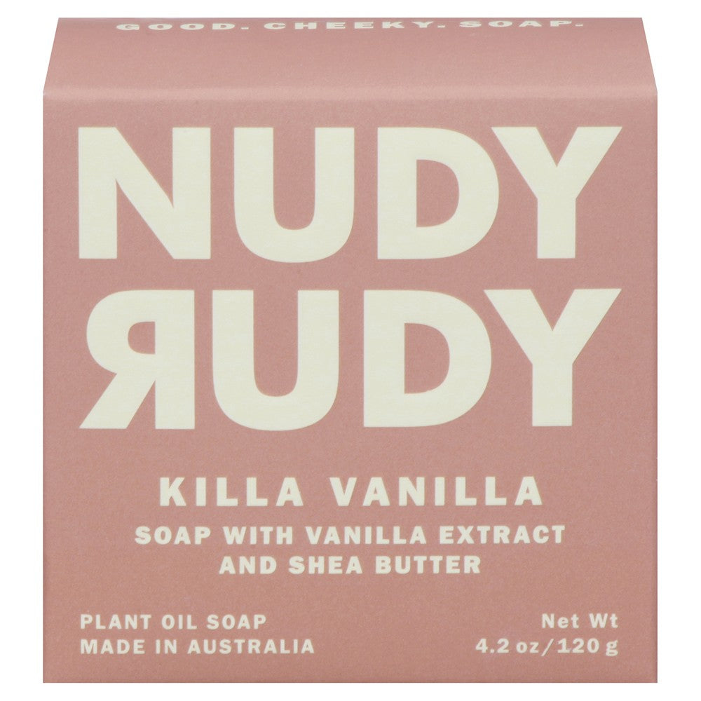 Nudy Rudy - Soap Killa Vanilla - EA of 1-4.2 OZ