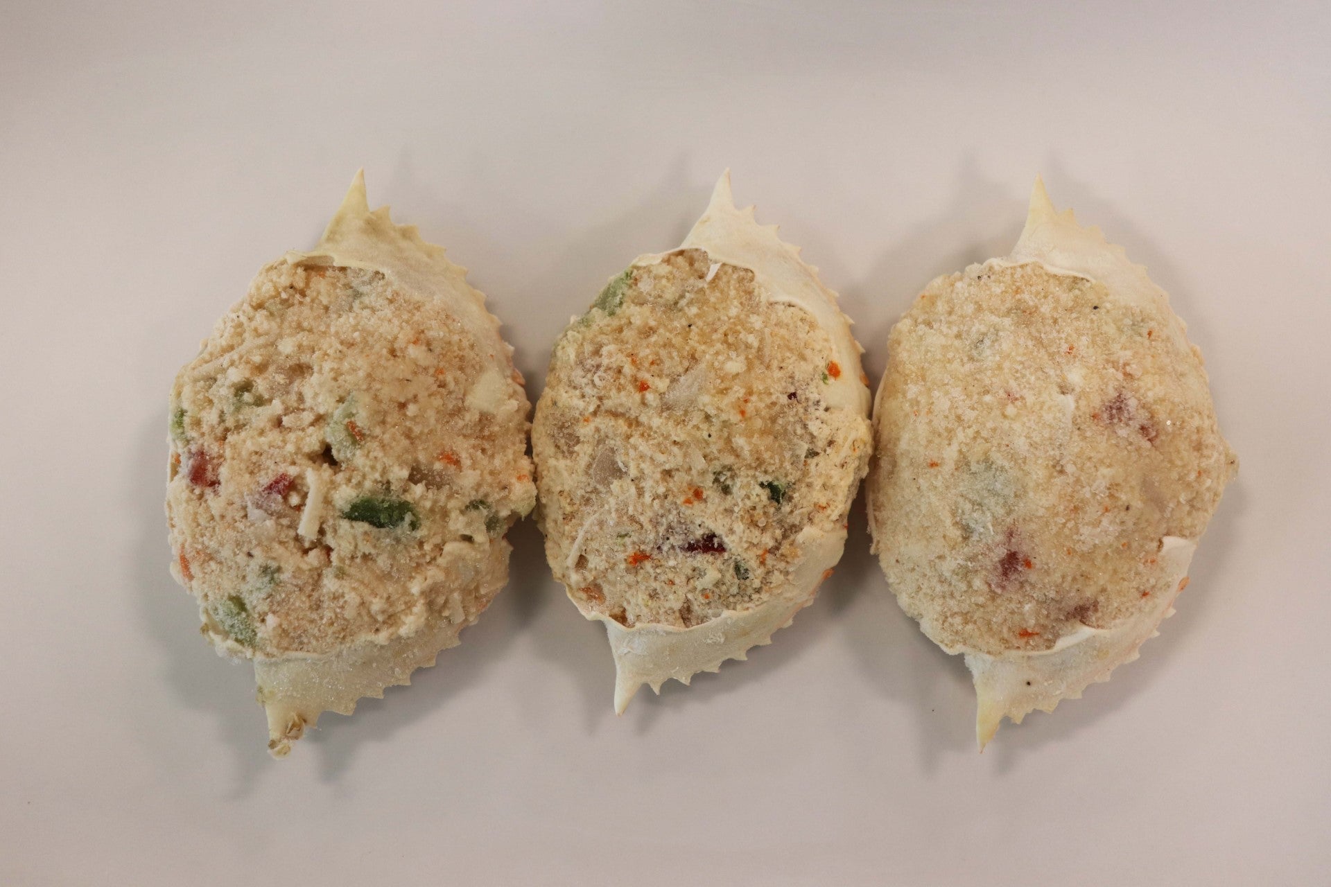 Cap'n Joe Stuffed Crab Shells Tray Packed 3 Ounce Size - 72 Per Case
