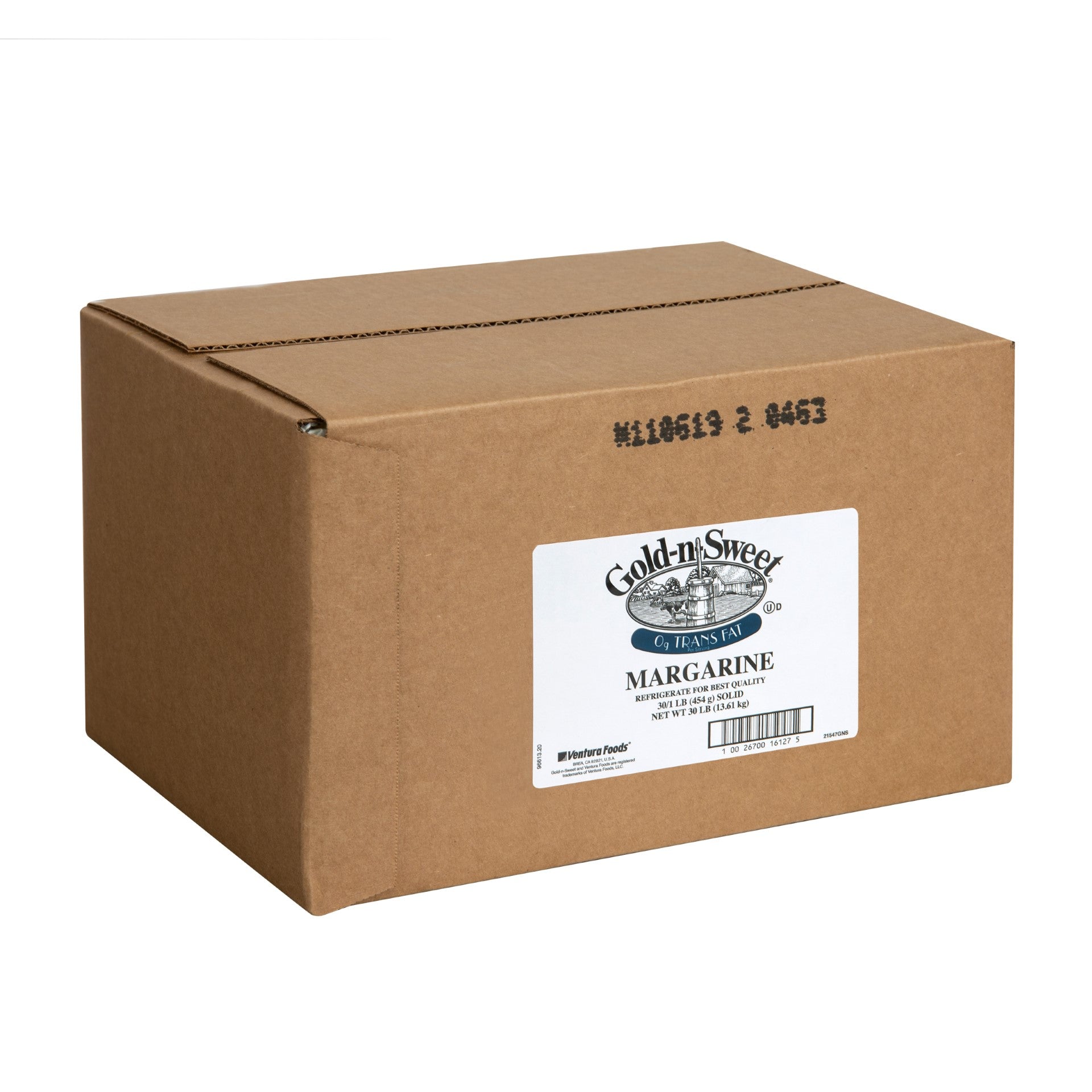Gold N Sweet Palm Margarine Prints 1 Pound Each - 30 Per Case