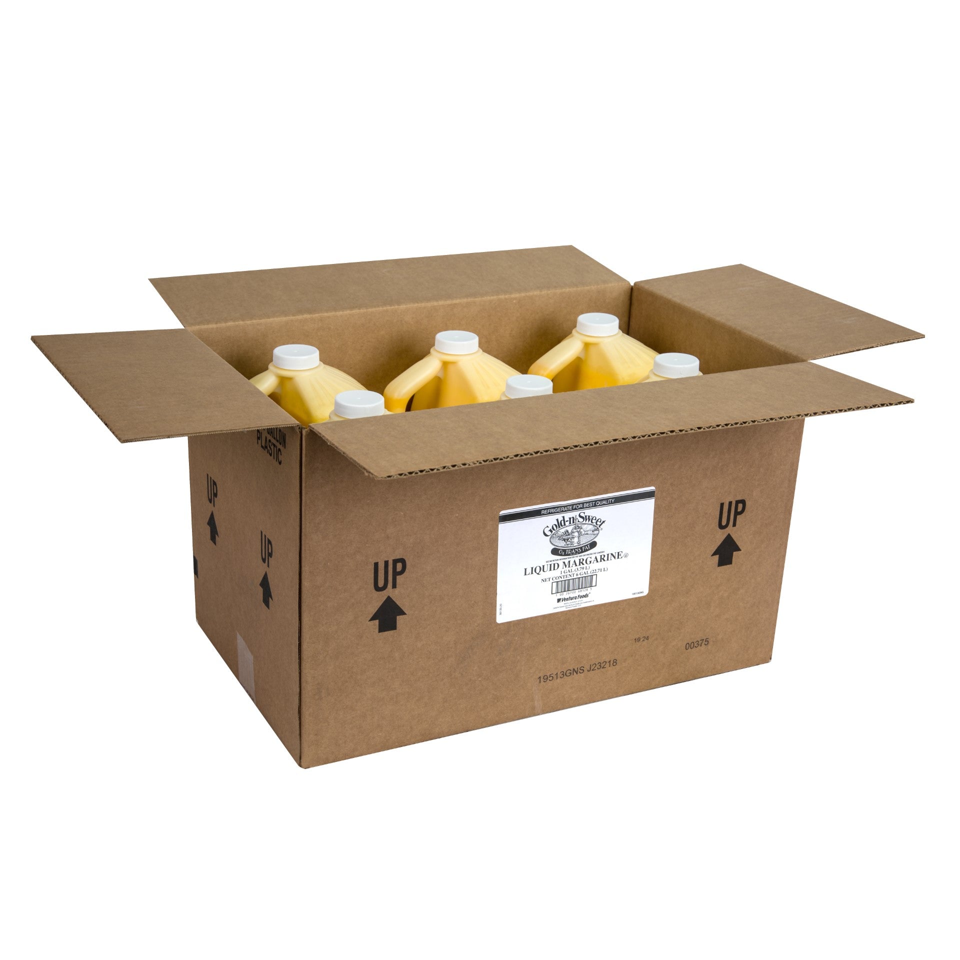 Gold N Sweet Liquid Margarine Ga 1 Gallon - 6 Per Case