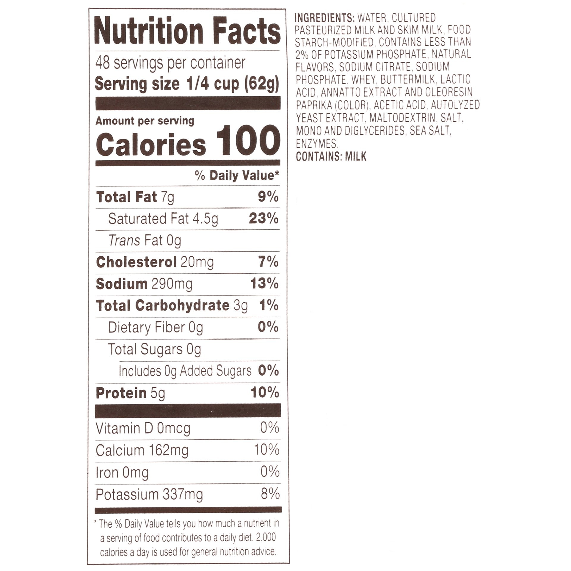 Land O Lakes Ultimate Yellow Cheese Sauce Pouch 106 Ounce Size - 6 Per Case