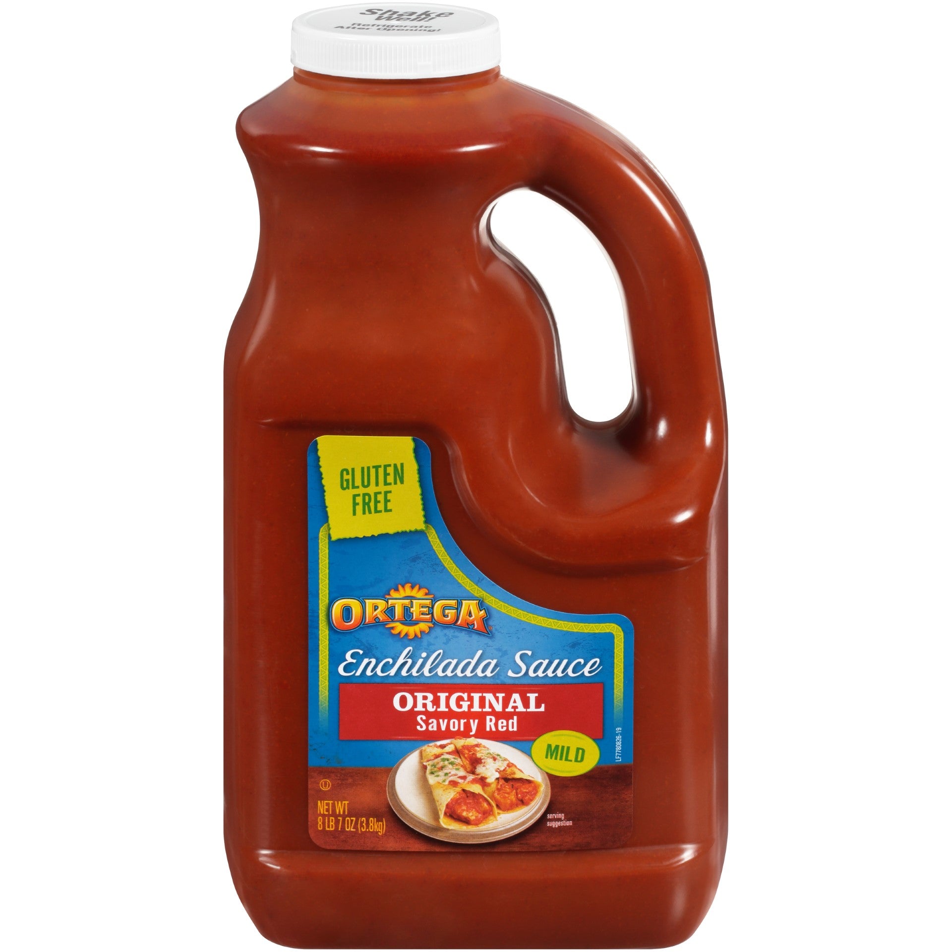 Ortega Mild Red Enchilada Sauce 1 Gallon - 4 Per Case