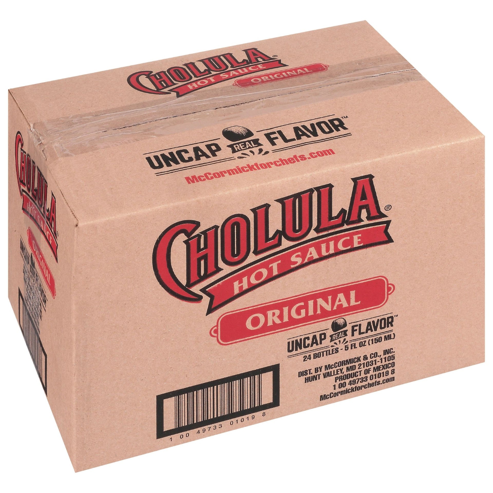 Cholula Original Hot Sauce Bottle 5 Fluid Ounce - 24 Per Case