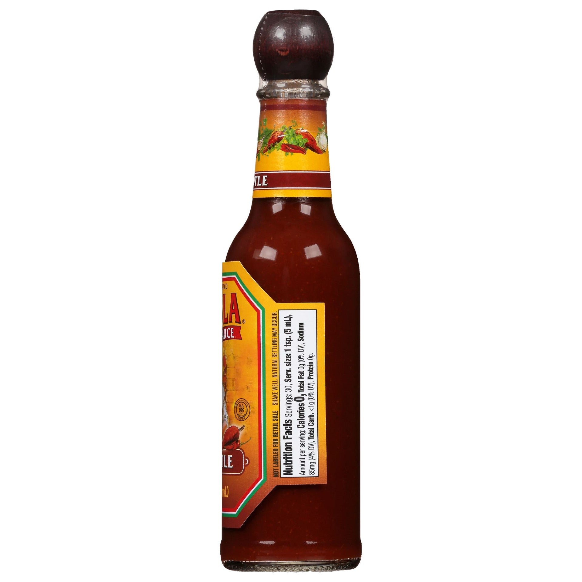 Cholula Chipotle Hot Sauce Bottle 5 Fluid Ounce - 24 Per Case