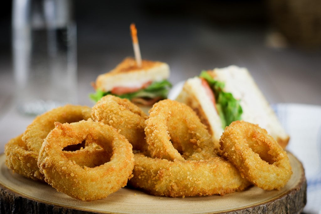 Fred's Breaded Gourmet Crumb Thick Cut Onion Ring In Box 2 Pound Each - 8 Per Case
