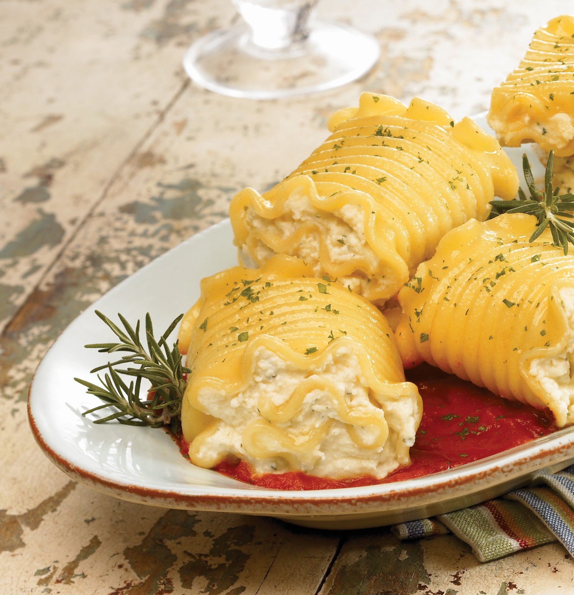 Bernardi Bulk Cheese Lasagna Roll Up10 Pound Each - 1 Per Case