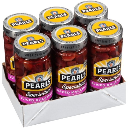 Musco Olives Sliced Kalamata 6.7 Ounce Size - 6 Per Case