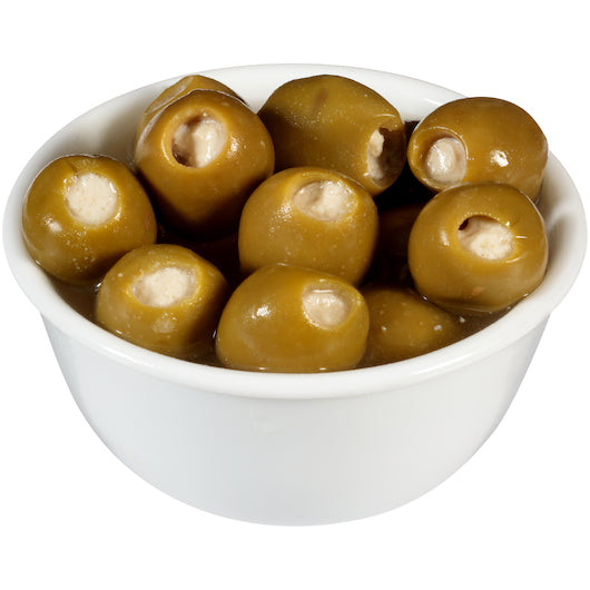 Musco Olives Blue Cheese Stuffed Queen 6.7 Ounce Size - 6 Per Case