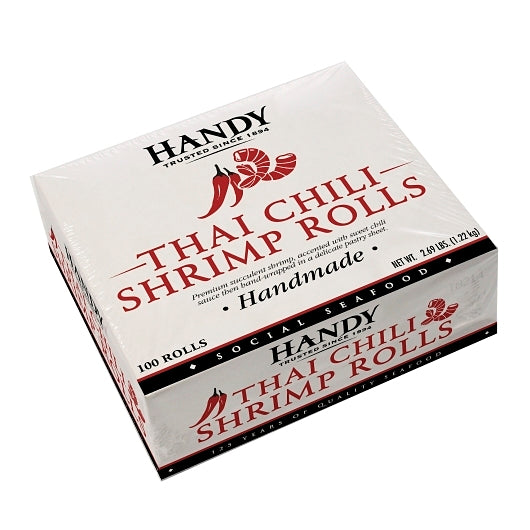 Handy Thai Chili Shrimp Rolls 100 Each Per Carton - 2 Cartons Per Case