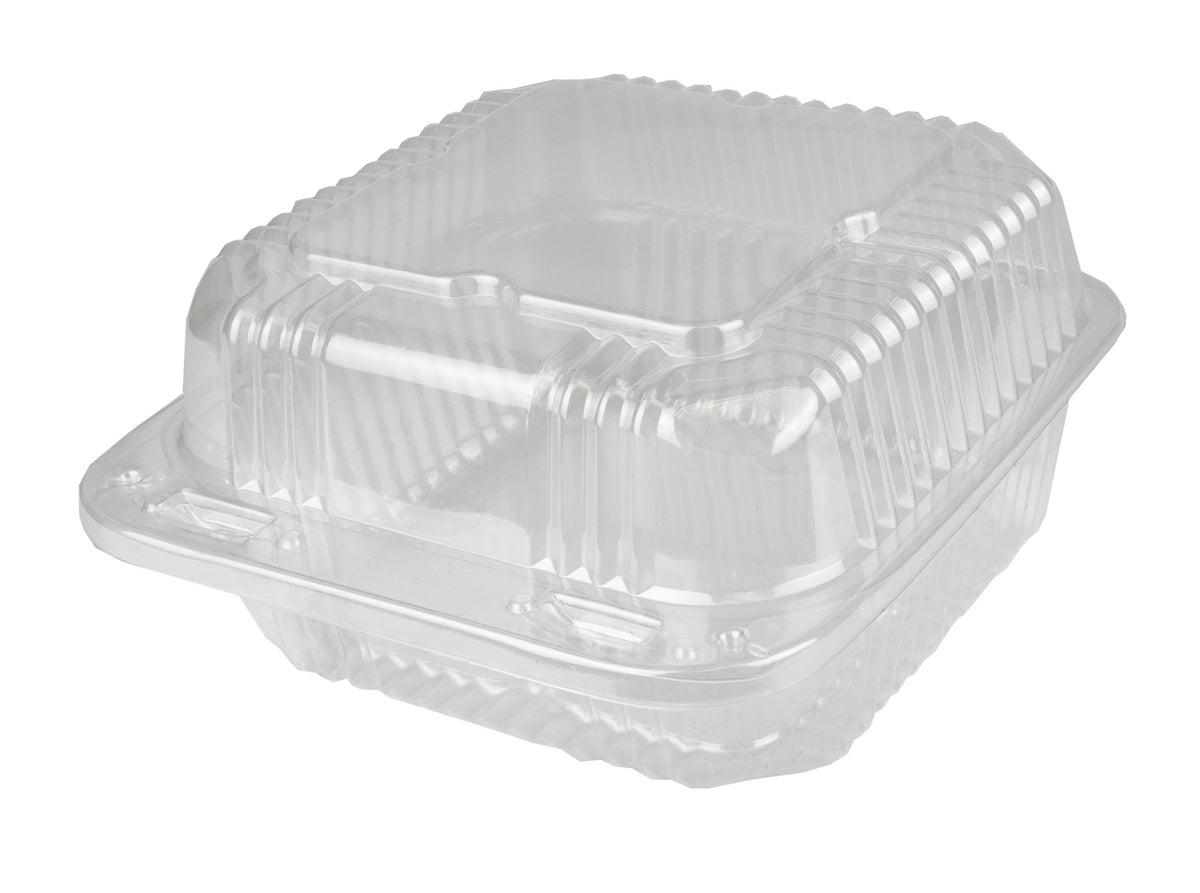 Durable Packaging 6 Inch Square Container 1- 500 - 500 Each - 500 Per Case