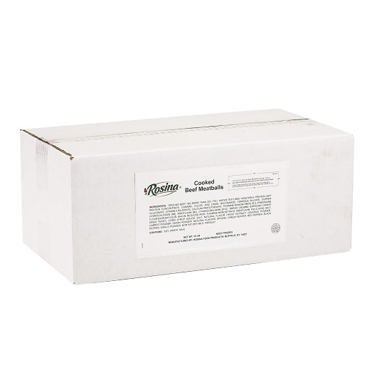 Rosina Beef Meatball .5 Oz Each, 5 Pound - 2 Per Case
