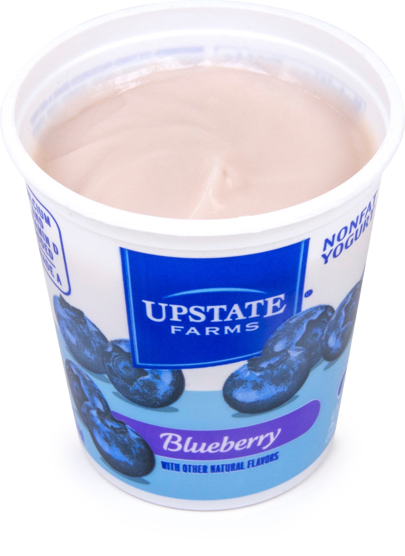 Upstate Farms Nonfat Blueberry Blended Yogurtoz 8 Ounce Size - 12 Per Case