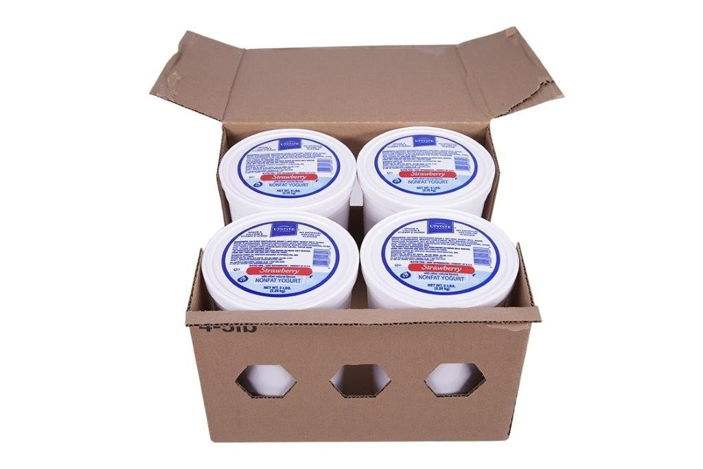 Upstate Farms Strawberry Nonfat Yogurt5 Pound Each - 4 Per Case