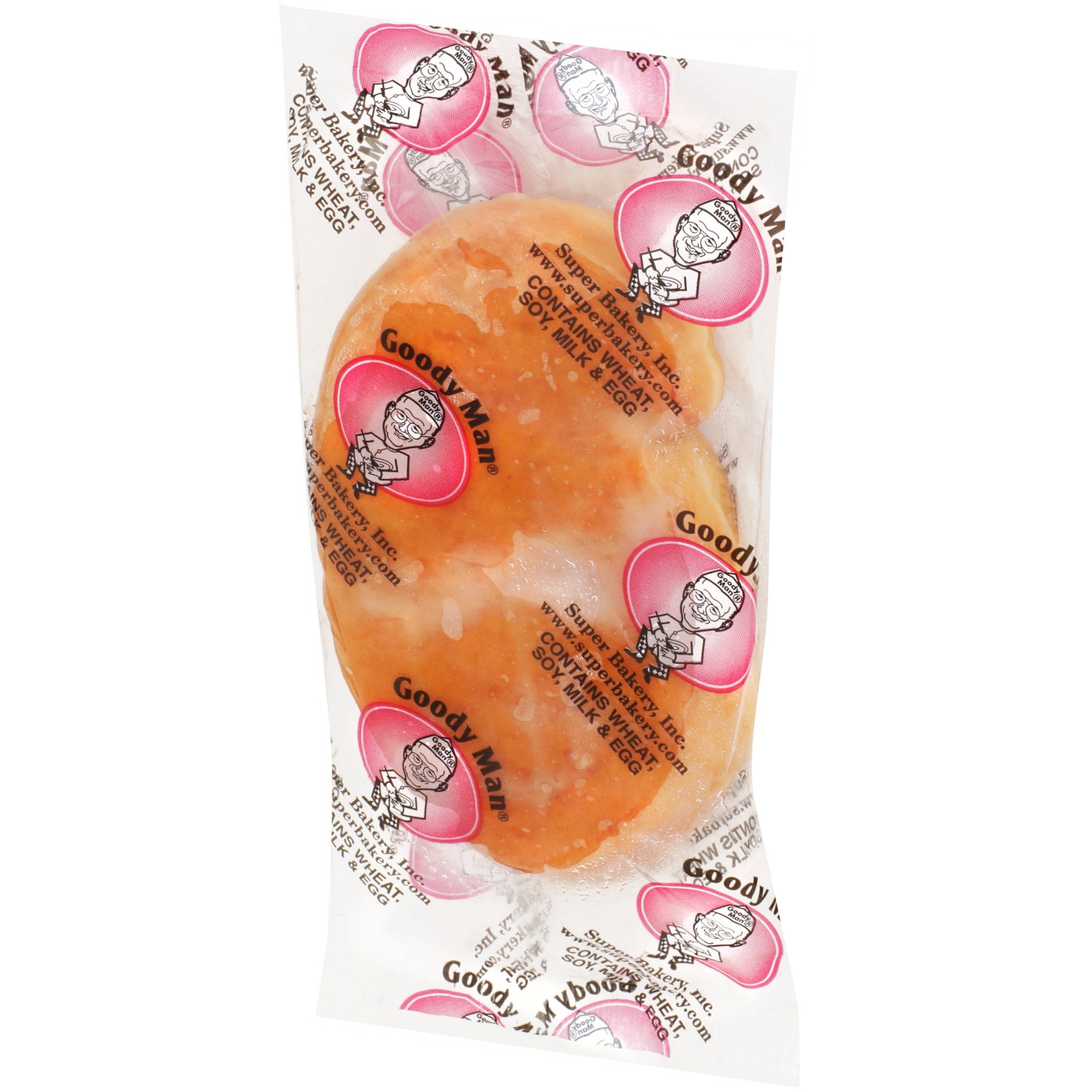 Super Bakery Individually Wrapped Whole Grainlightly Glazed Cinnamon Bun 2.8 Ounce Size -