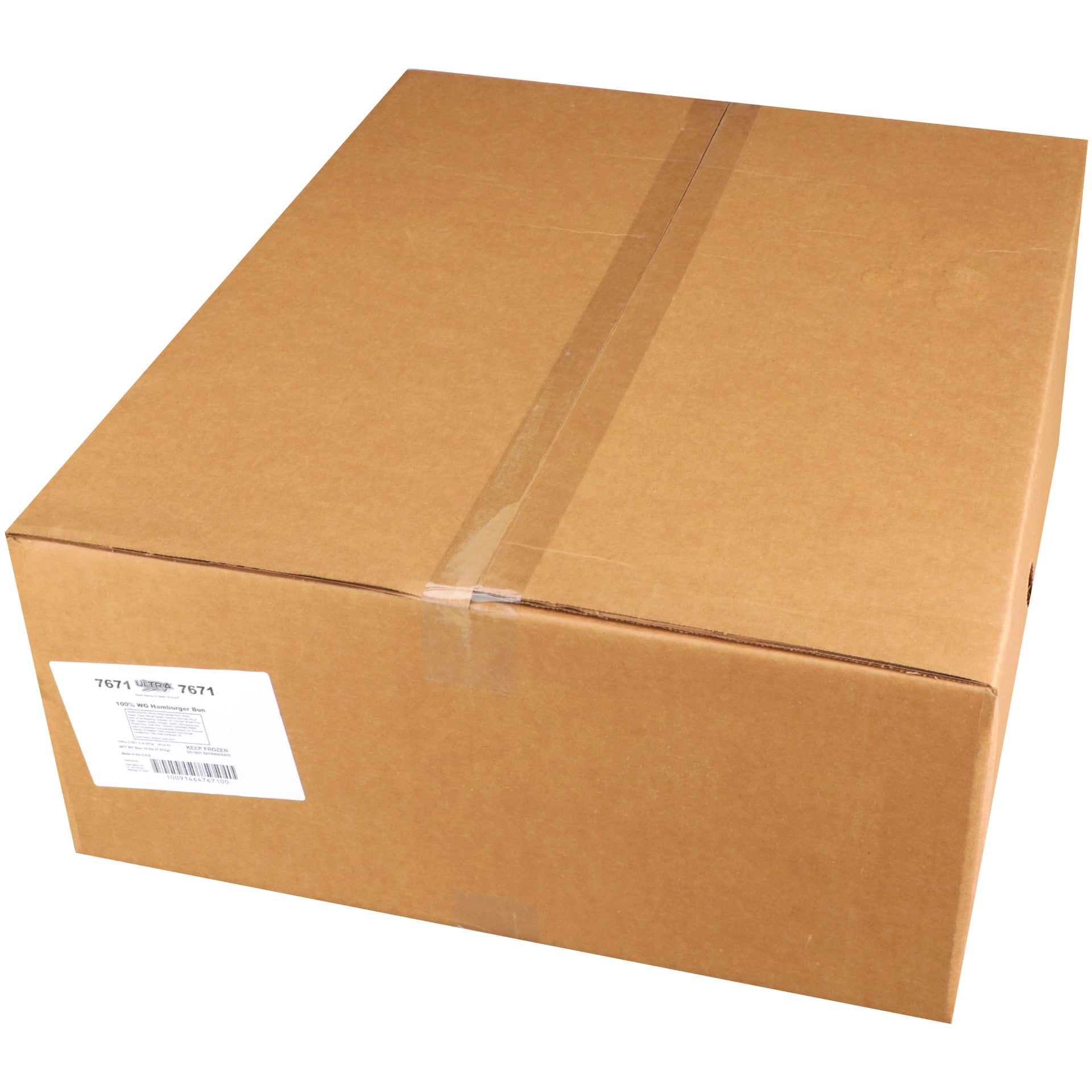 Super Bakery Four Inch Whole Grain Ultra Slicedhamburger Bun 2.05 Ounce Size - 128 Per Case