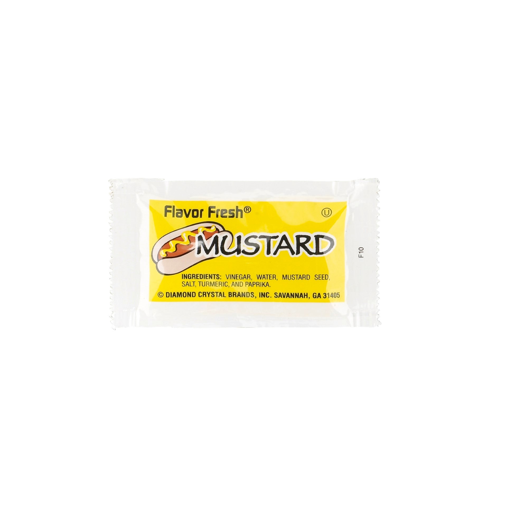 Flavor Fresh Yellow Mustard Single Serve Gr 4.5 Grams Each - 200 Per Case