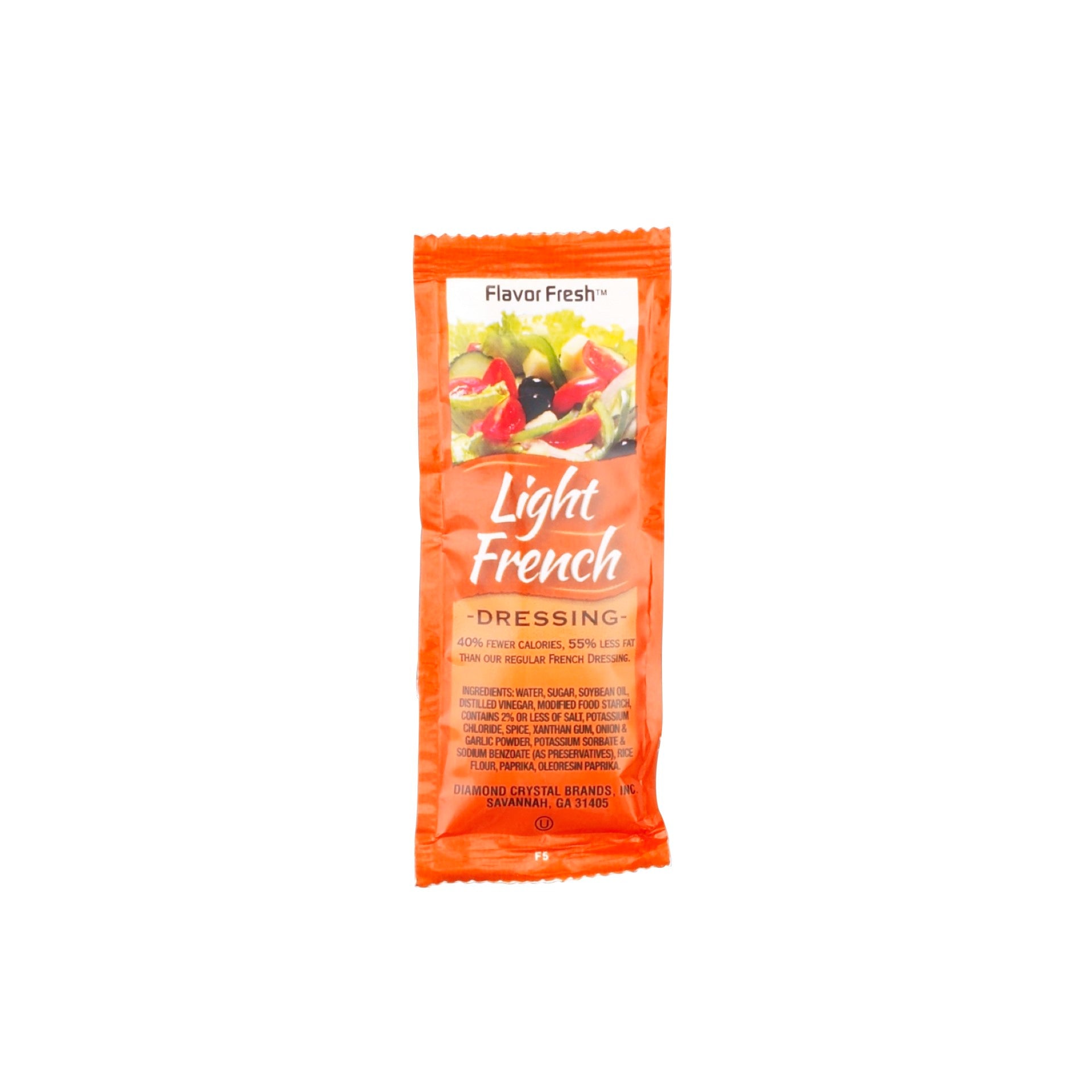 Flavor Fresh Bu Light French Dressing Singleserve Gr 12 Grams Each - 4 Per Case