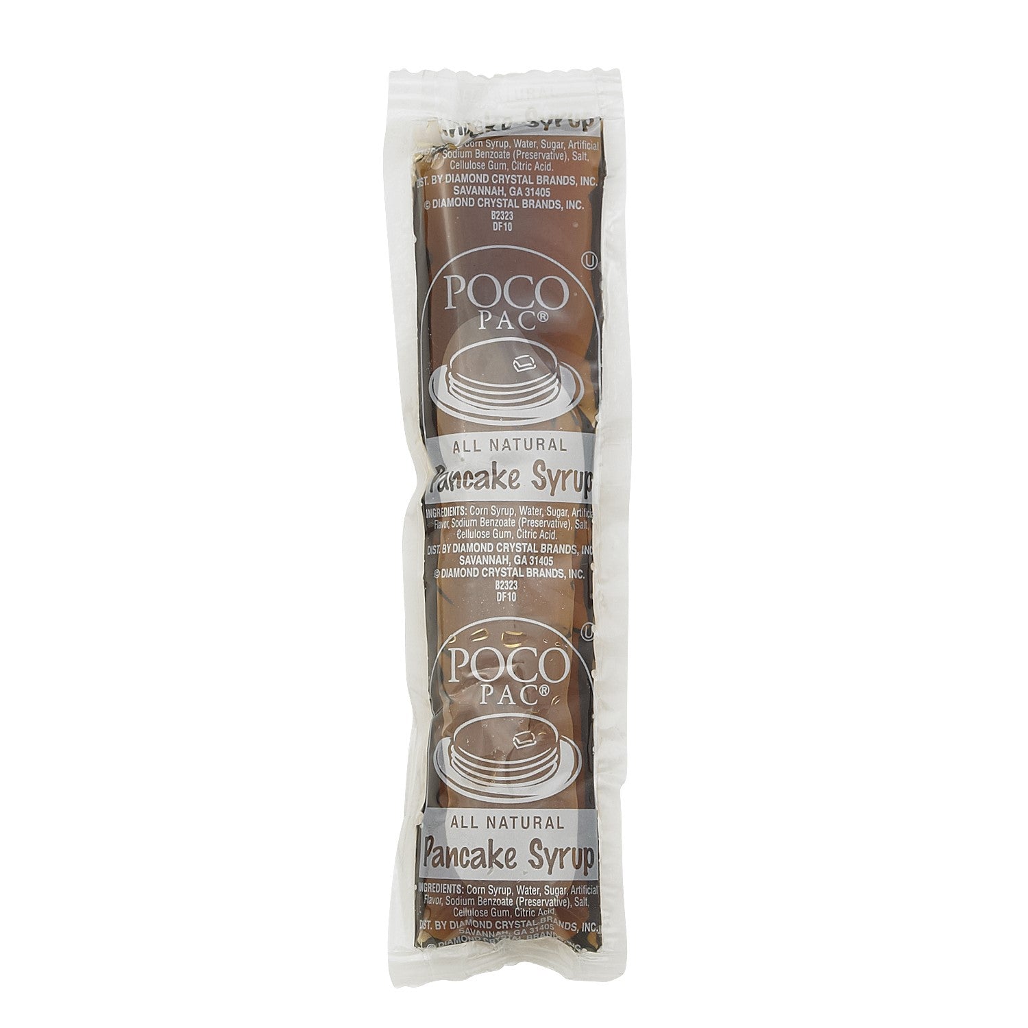 Poco Pac Pouch Syrup Pouch Single Serve 1 Ounce Size - 100 Per Case