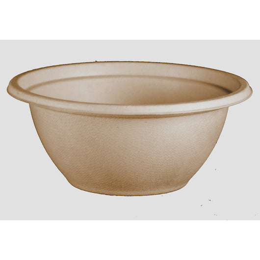World Centric 32 Oz Bowls - Unbleached, 125 Each, 4 Per Case