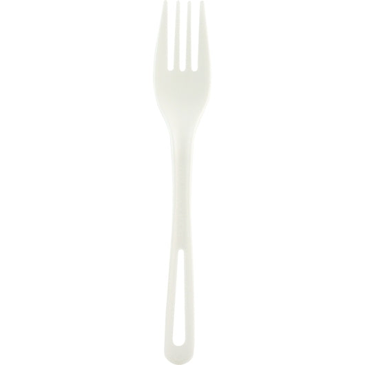 World Centric Forks Medium Ribbed Compostable 6.3", 50 Each, 20 Per Case