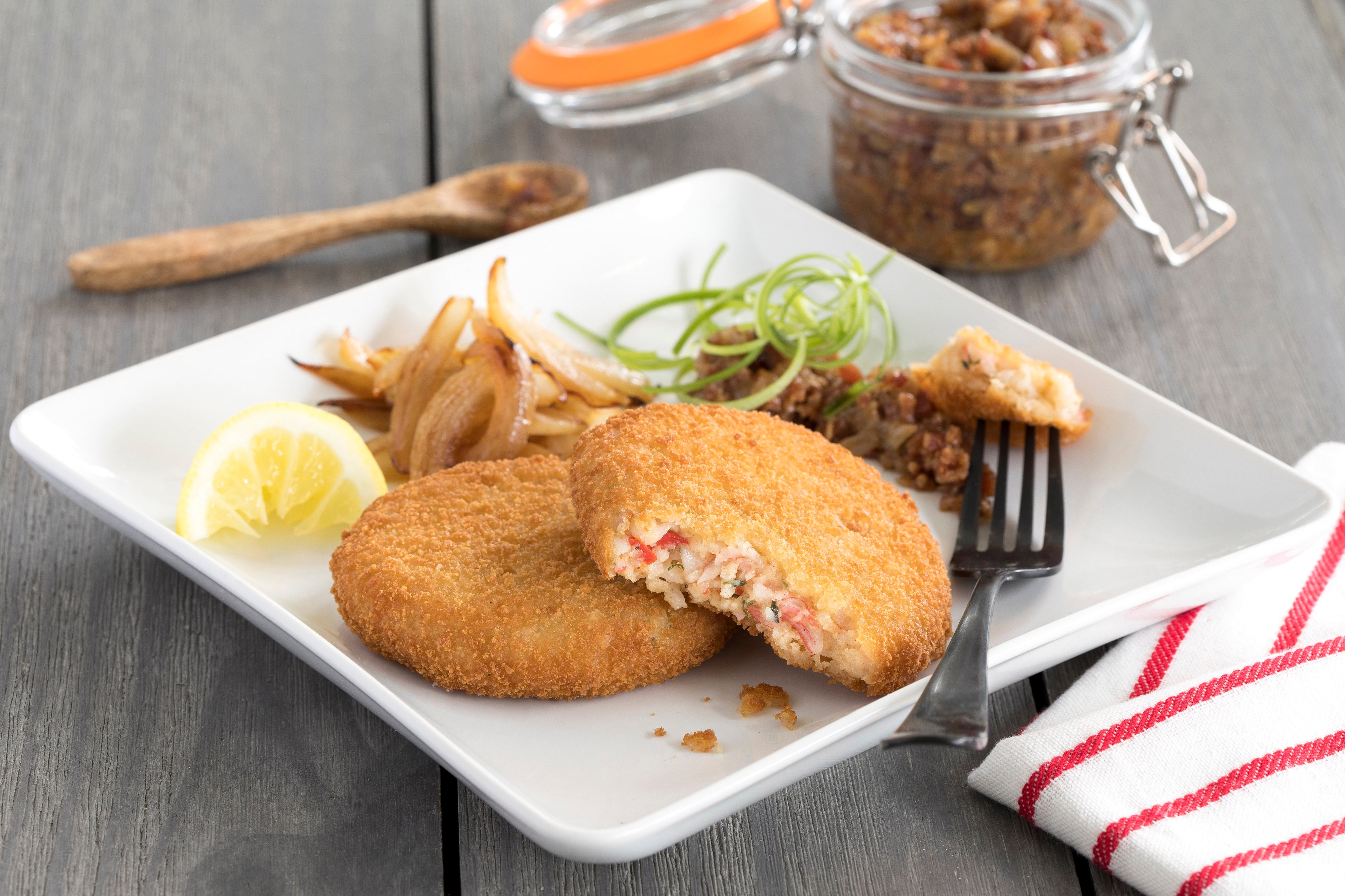 Mrs Friday's Or Krabbycake Printed 2.5 Pound Each - 6 Per Case