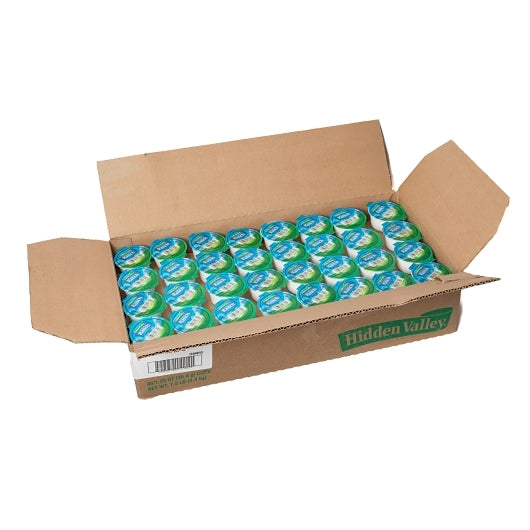 Hidden Valley Original Ranch Dipping Sauce Round Portion Control Cups, 1.25 Ounce, 96 Per Case