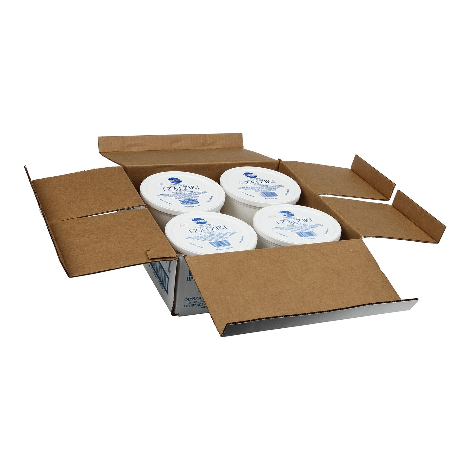 Olympia Foods Grecian Tzatziki Dip 64 Ounce Size - 16 Per Case