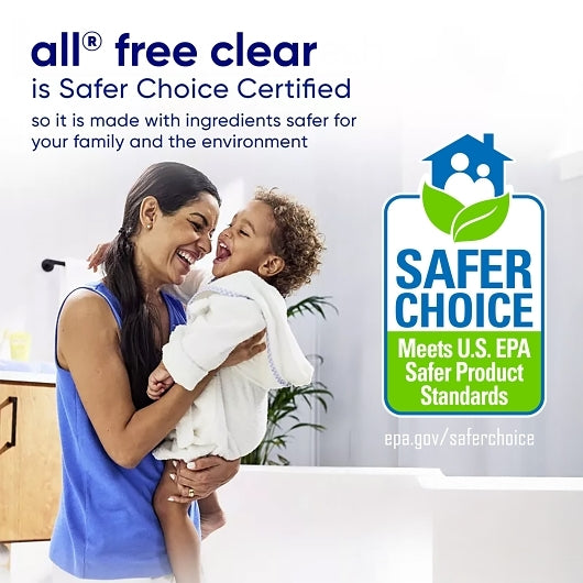 Dial Corporation All Laundry Free And Clear, 118 Fluid Ounce, 4 Per Case