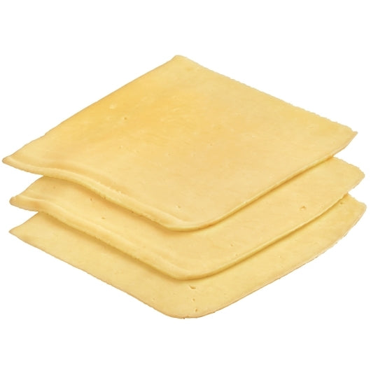 5" Smoked Gouda Sliced Interleaved 21 Ounce Size - 9 Per Case.