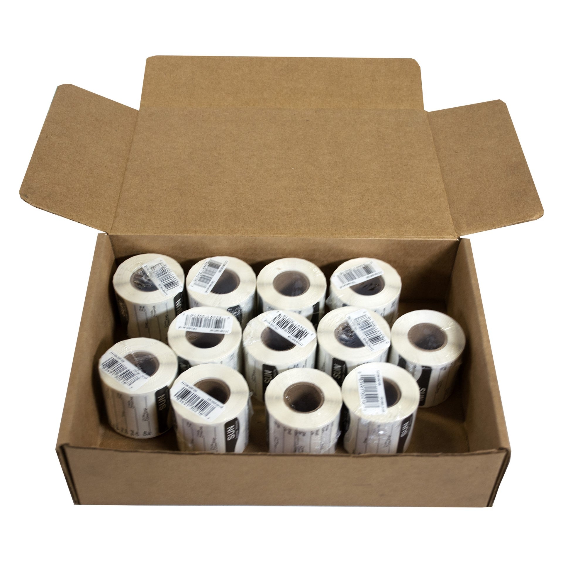 Daymark Dissolvemark-Dissolvable Adhesive 2 Inch X 2 Inch Rectangle Sunday Shelf Life Label 12 - 25