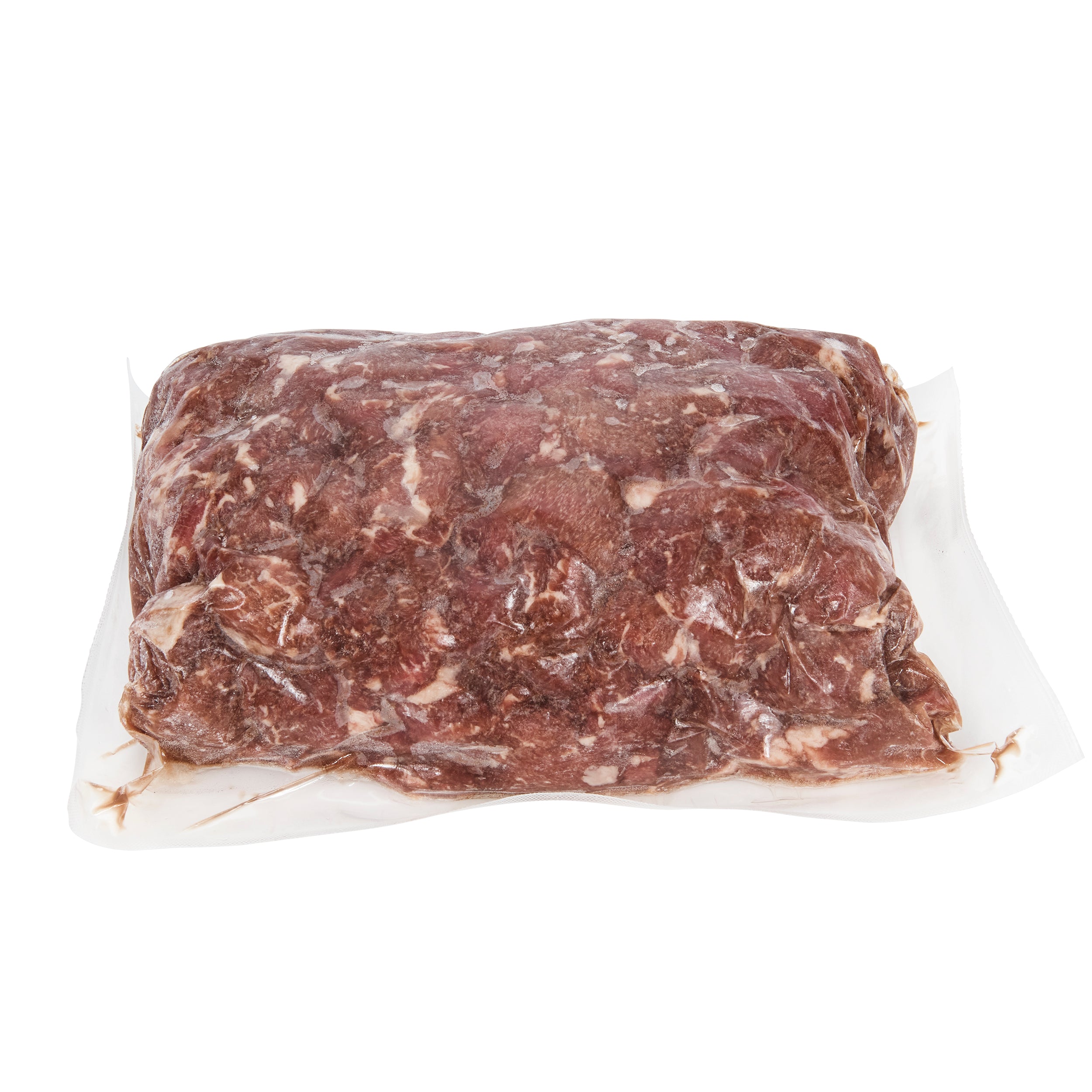 Double Red Provisions Beef Diced 5 Pound Each - 2 Per Case