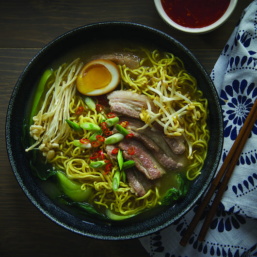 Broth Tonkotsu Ramen Frozen Ready-To-Use Gluten Free Frozen Ready-To-Use 6 Pound Each - 4 Per Case.