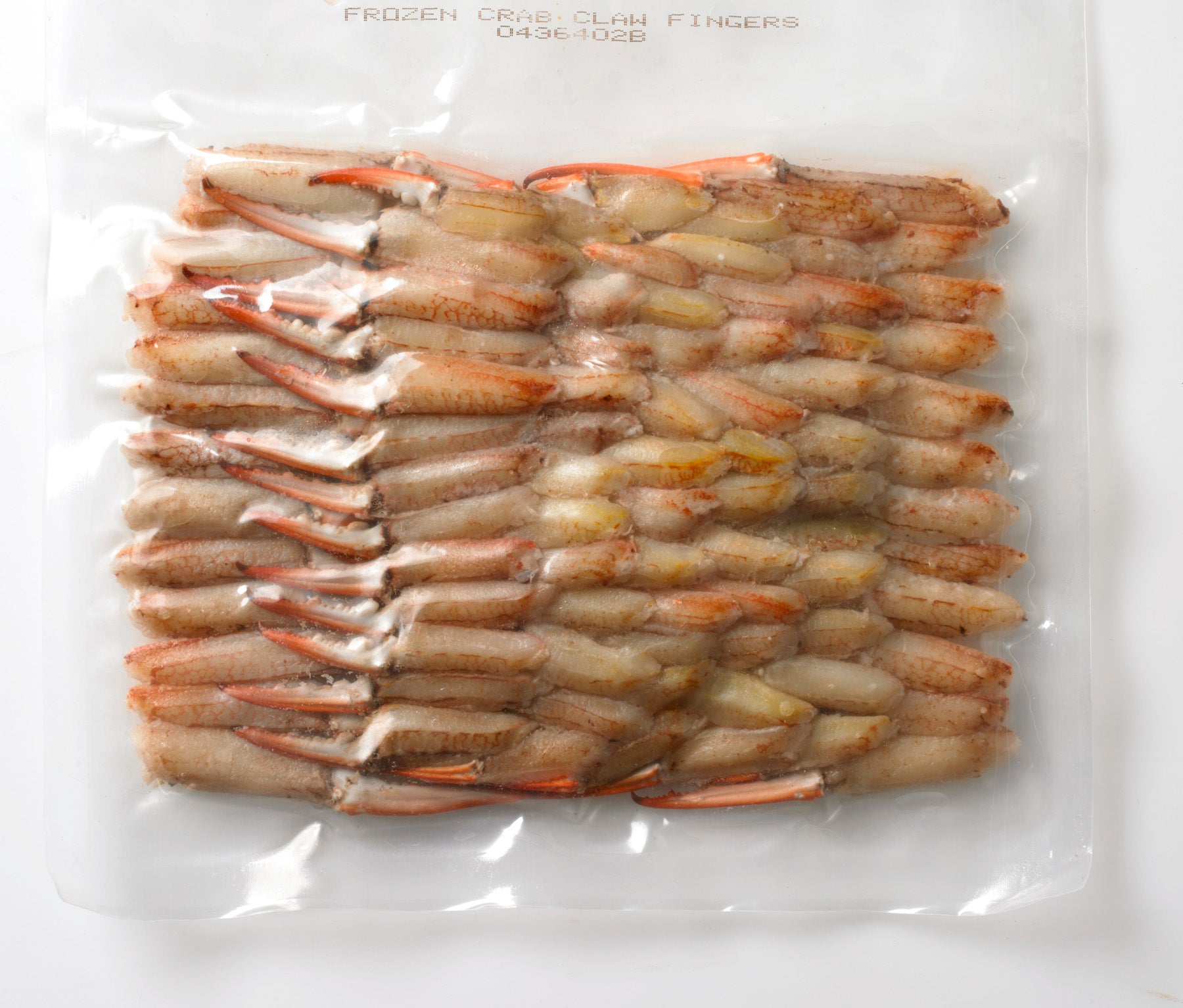 Cocktail Claws Frozen Bags 12 Ounce Size - 6 Per Case
