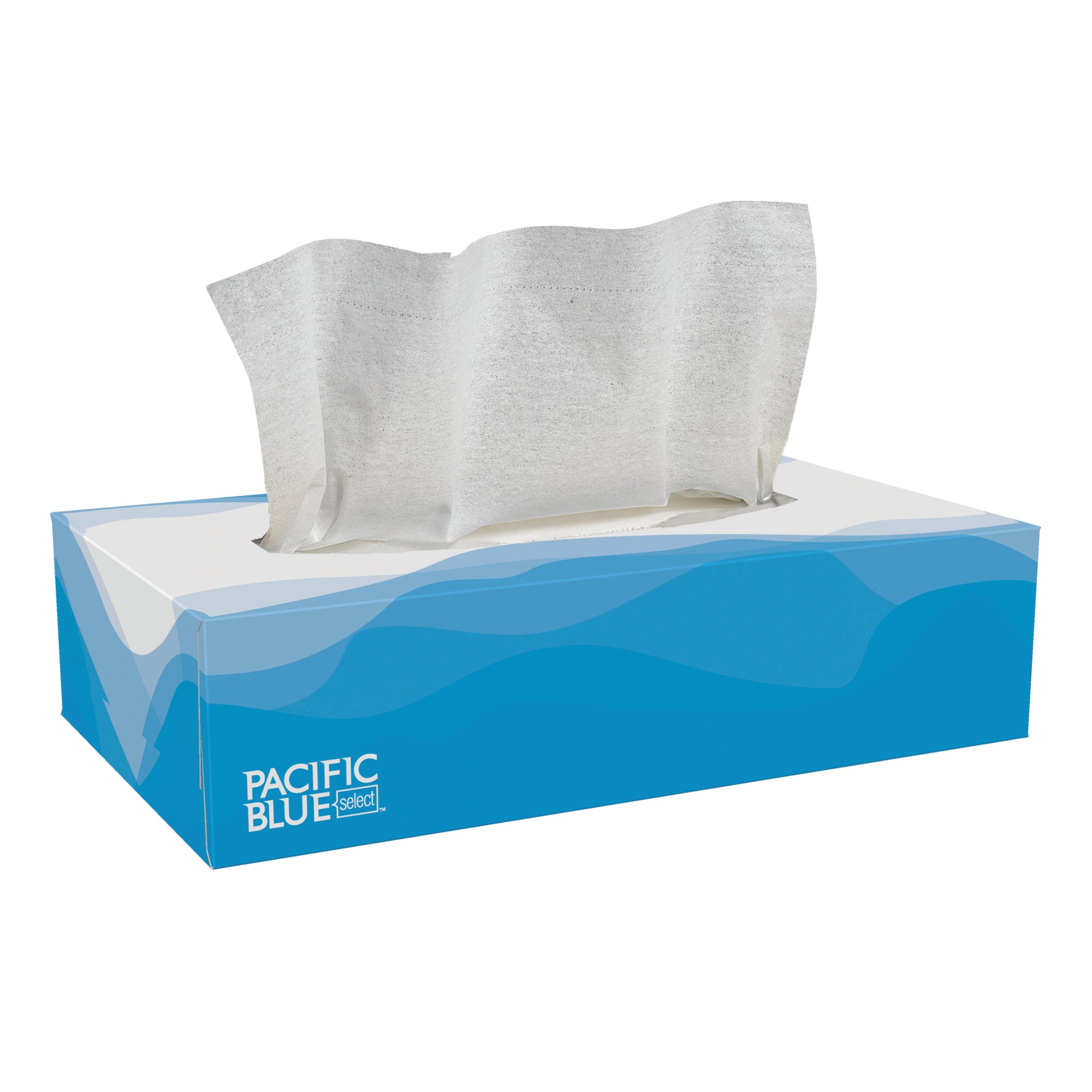 Pacific Blue Select(R) 2-Ply Facial Tissue By Gp Pro (Georgia-Pacific) Flat Box 30 Boxes Per Case