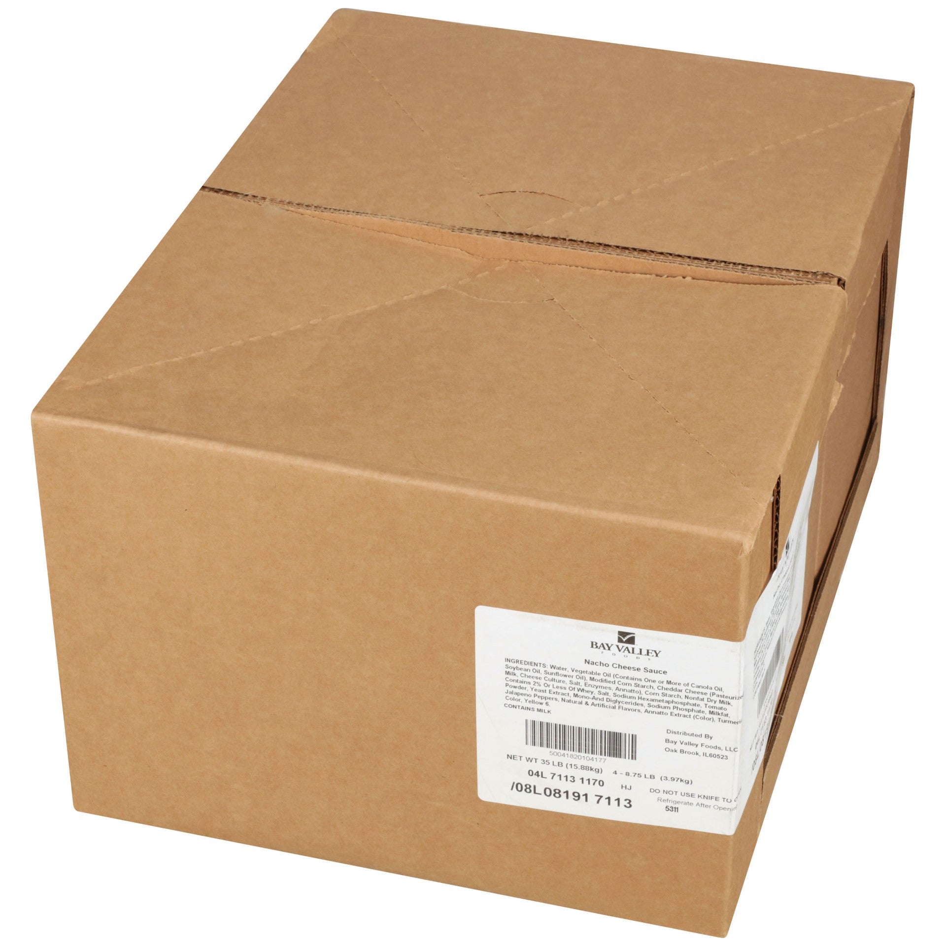 Bay Valley Nacho Cheese Sauce Case Of 140 Ounce Size - 4 Per Case