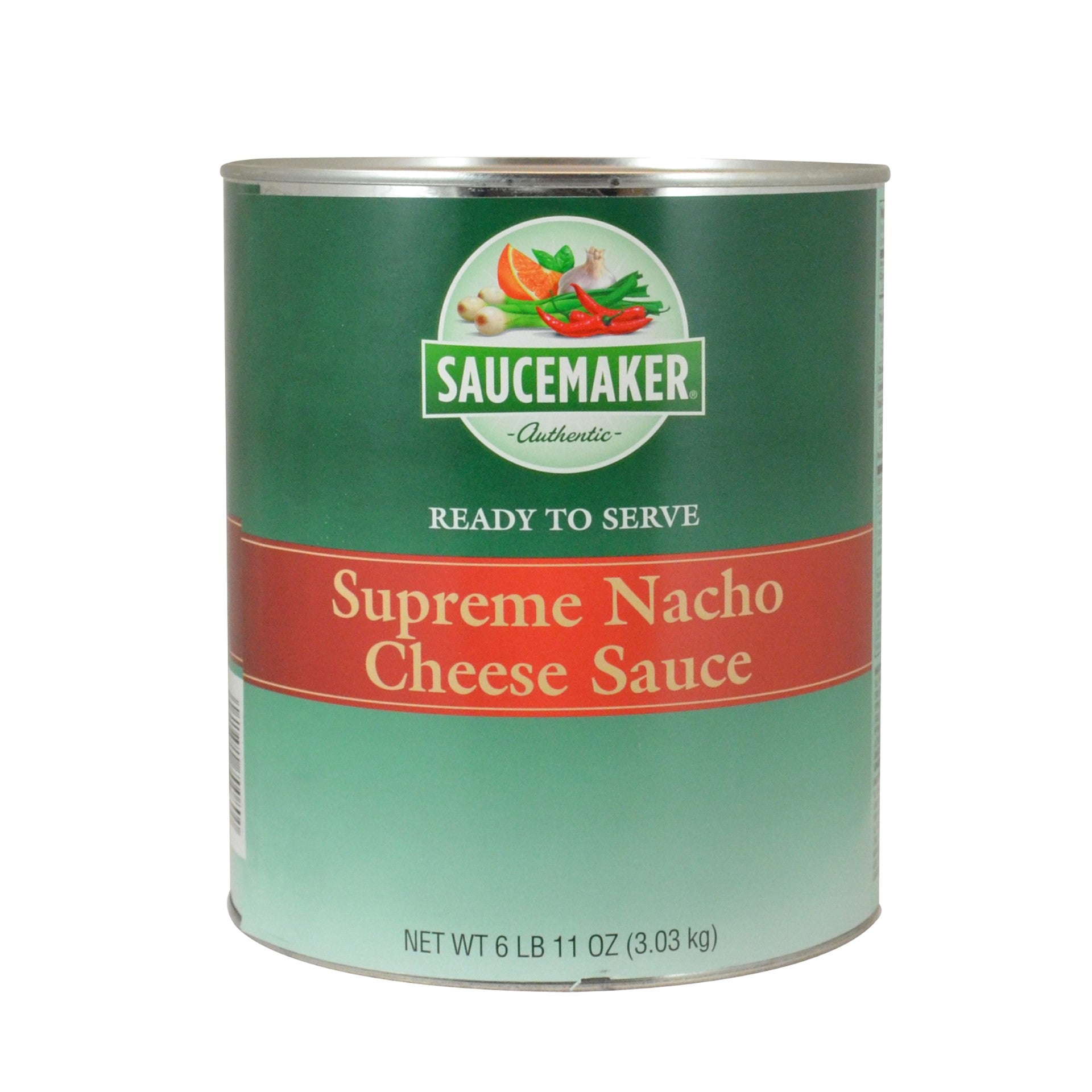 Saucemaker Supreme Nacho Cheese Sauce Case Of 107 Ounce Size - 6 Per Case