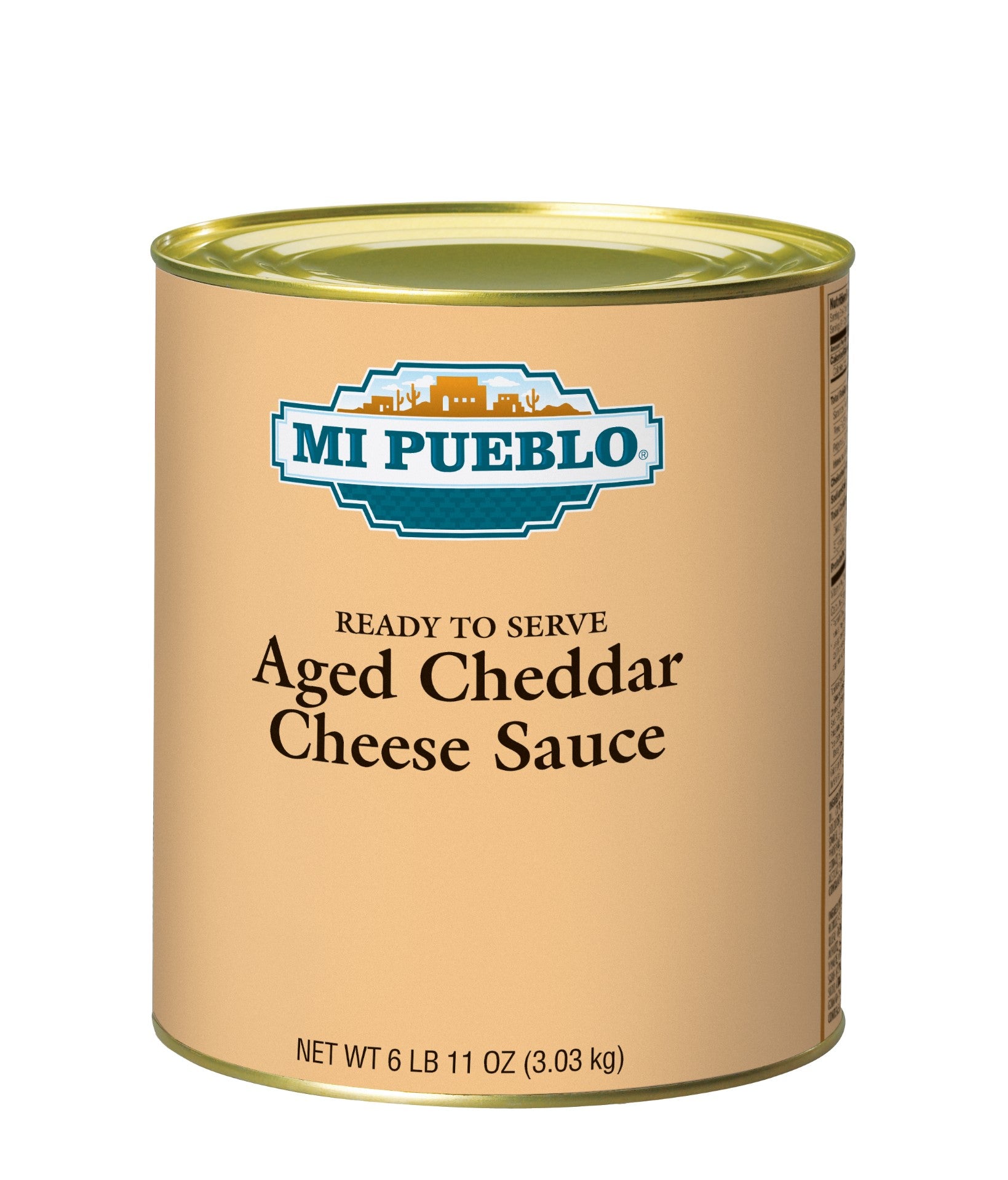 Mi Pueblo Aged Cheddar Cheese Sauce Case Of 107 Ounce Size - 6 Per Case