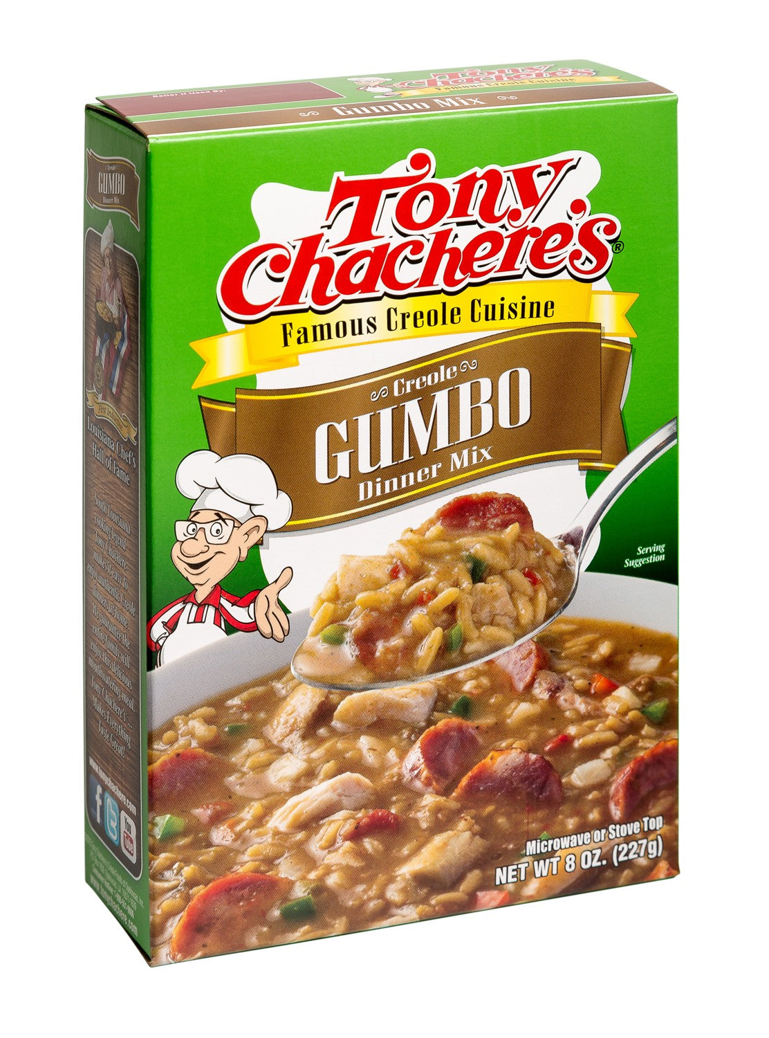 Tony Chachere's Gumbo Mix8 Ounce Size - 12 Per Case
