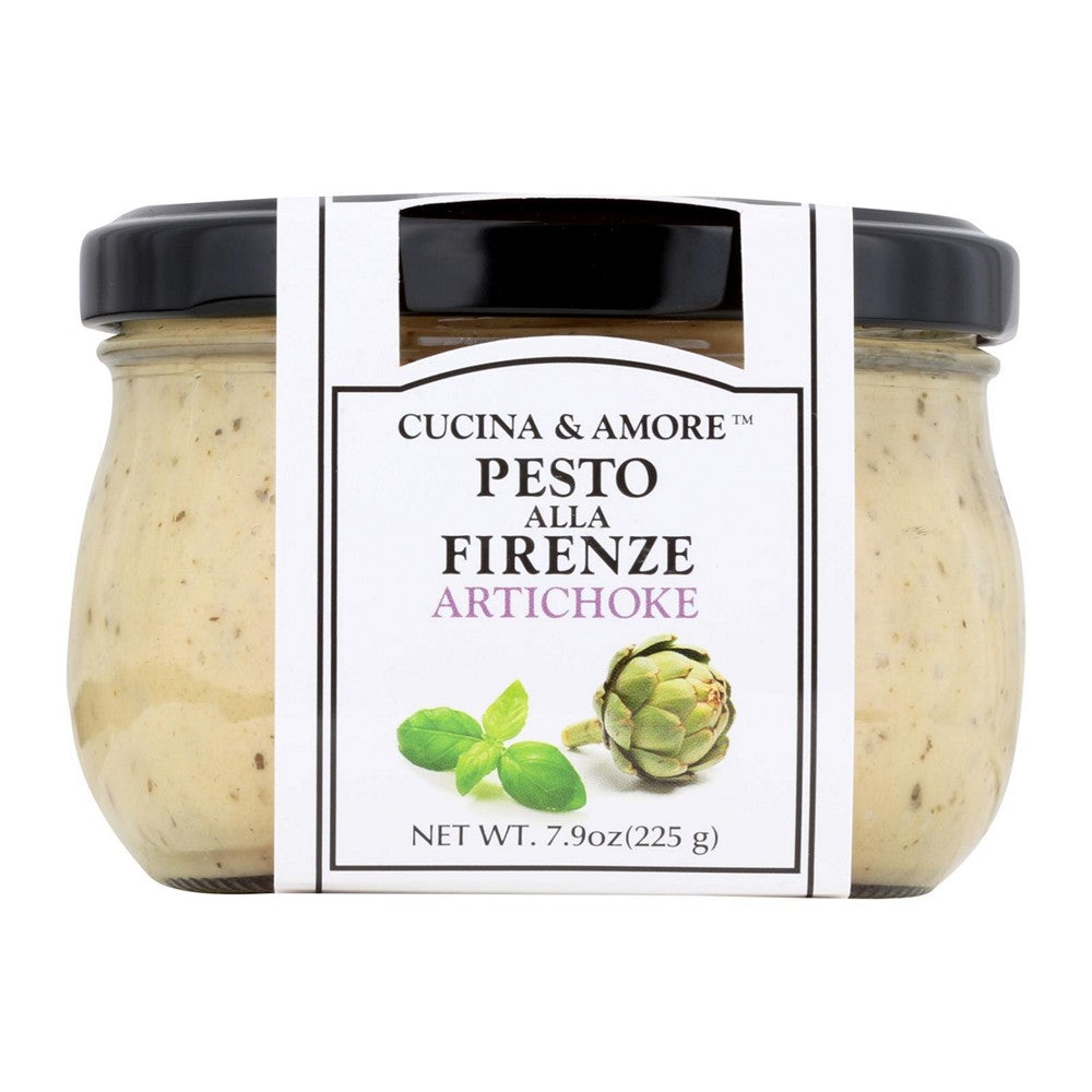 Cucina and Amore - Artichoke Pesto Sauce - Case of 6 - 7.5 FL oz.