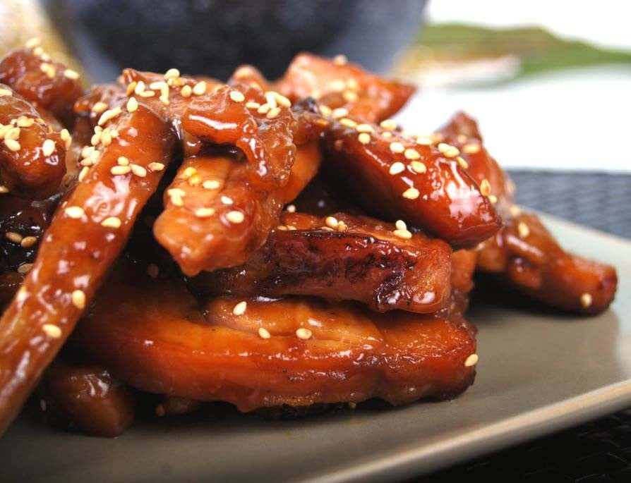 Green Dragon Gluten Free Teriyaki Chicken T 6 Count Packs - 1 Per Case