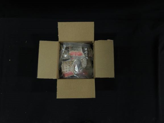Ricewrap Frozen Seared Sliced Sushi Grade Tuna 3.9 Pound Each - 1 Per Case