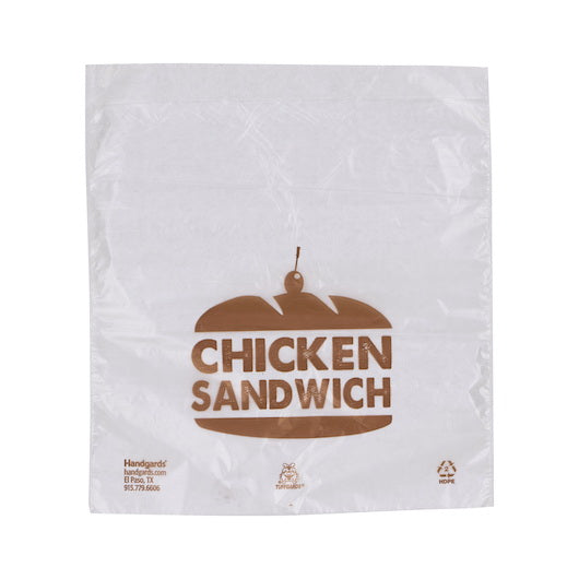 Handgards Tuffgards Bag High Density Saddle Printed Chicken Bag 1 - 2000 - 2000 Each - 2000 Per Case