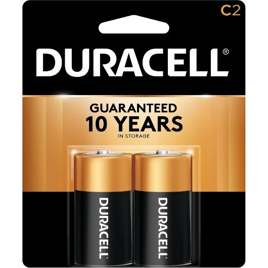 Duracell Base C - 2 Count - 48 Per Case