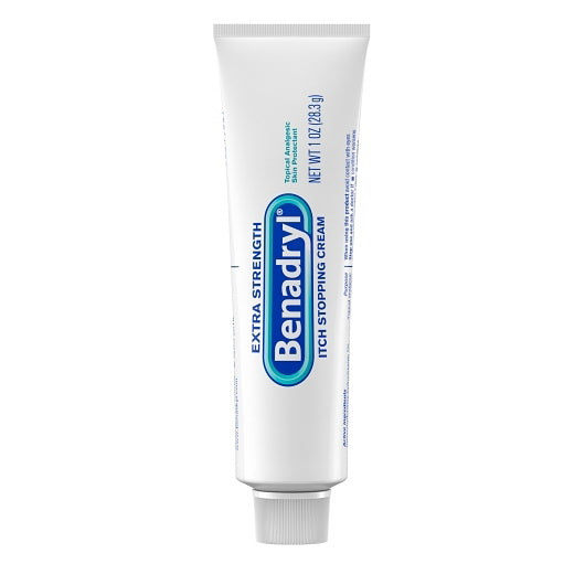 Kenvue Benadryl Topical Extra Strength Cream 4 - 6- 1 Ounce