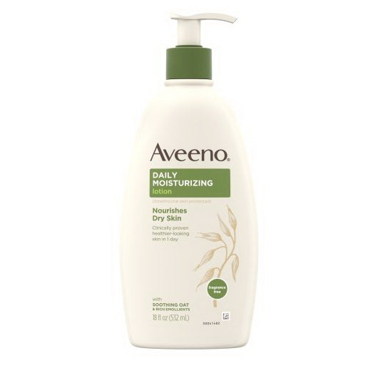 Kenvue Aveeno Moisturizing Lotion 4 - 3 - 18 Fo - 18 Fluid Ounce - 12 Per Case