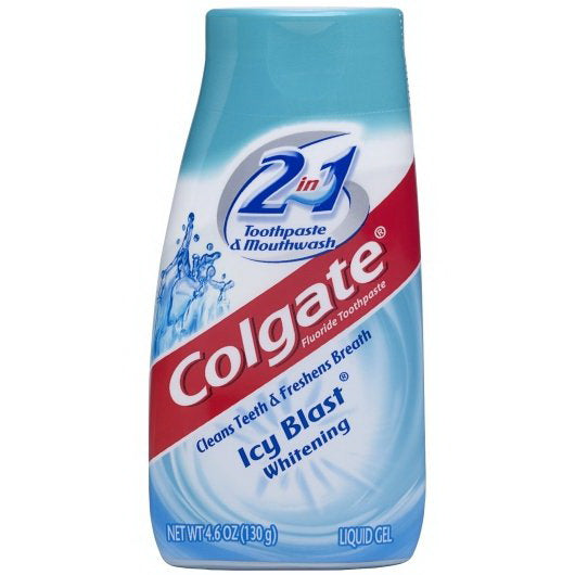 Colgate-palmolive Colgate 2-In-1 Whitening and Tarter Control Liquid Icy Blast Toothpaste & Mouthwash 12 -4.6 Ounce