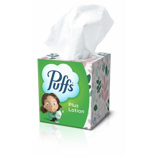 P&g Retail - Family Care/paper Puffs Plus Cube 24 - 56 Cnt - 56 Count - 24 Per Case