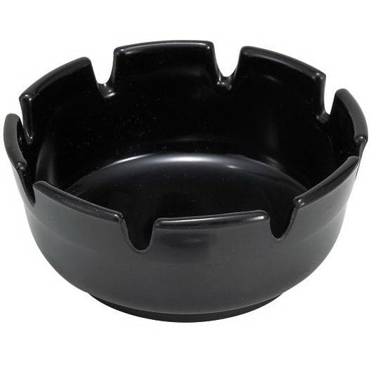 Winco Industries Co. Winco Ashtray 4 Inch Diamond Black 1 - 1 Dozen - 1 Per Case