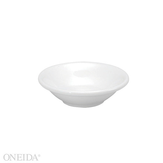 Oneida 3.75 Inch Buffalo Cream White Fruit Rolled Edge Dish 1 - 36 Each - 1 Per Case